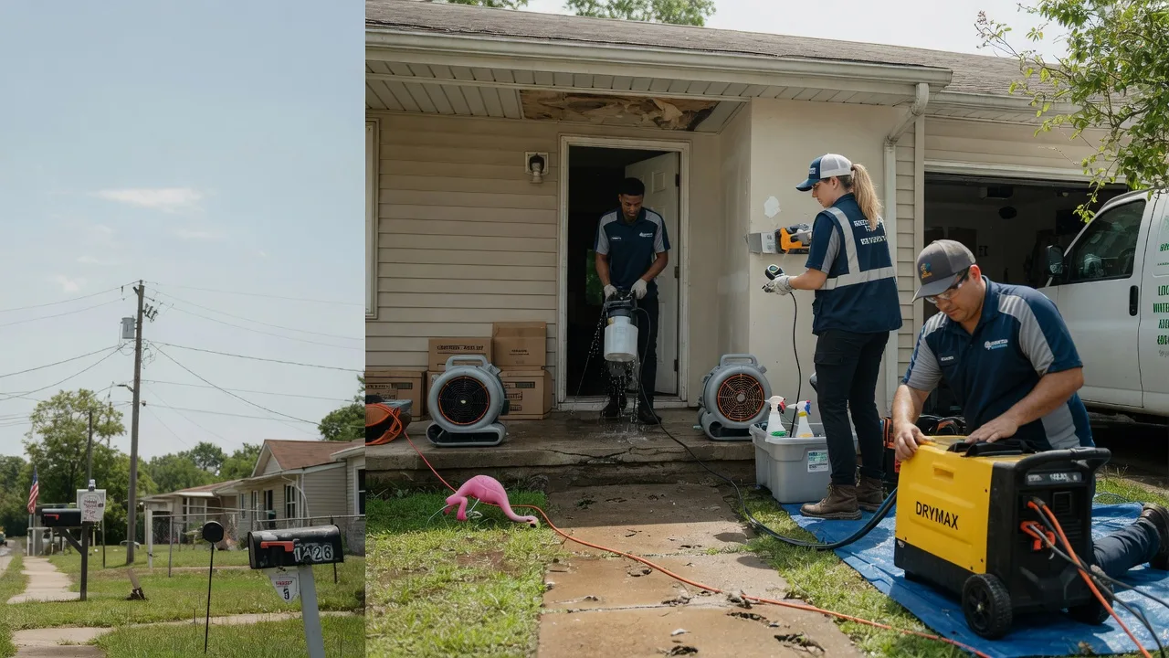 Storm Damage Water Removal in Hitchcock, TX near me